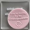 Baby Reveal For Grandpa/Grandma Cookie Stamp