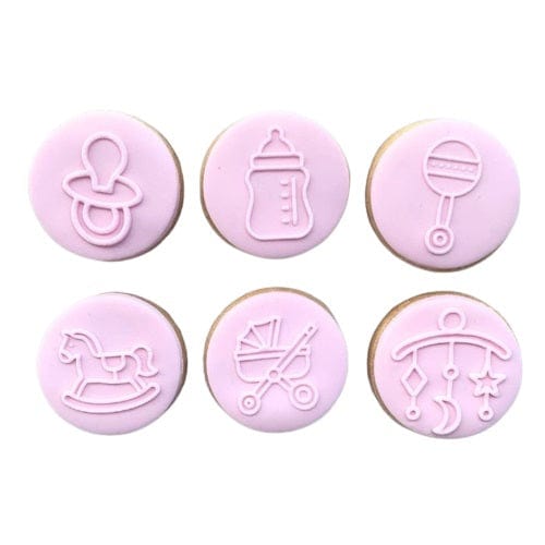 Baby Cookie Stamp Fondant Embosser Mini Set