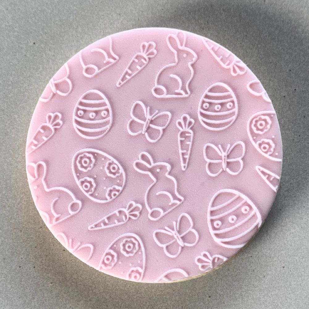 Blissful Easter Cookie Stamp Fondant Embosser