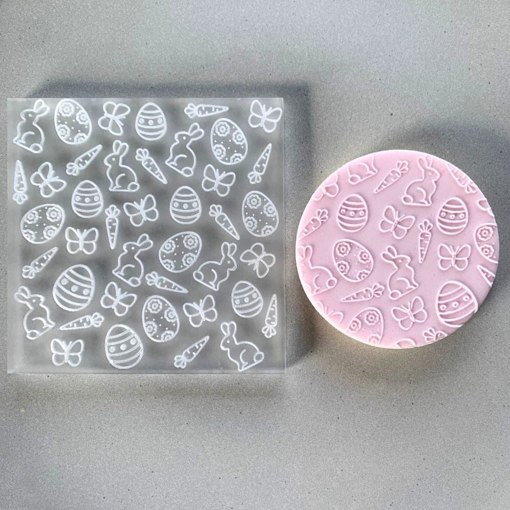 Blissful Easter Cookie Stamp Fondant Embosser