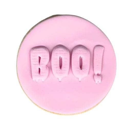 Boo! Halloween Cookie Stamp Fondant Embosser