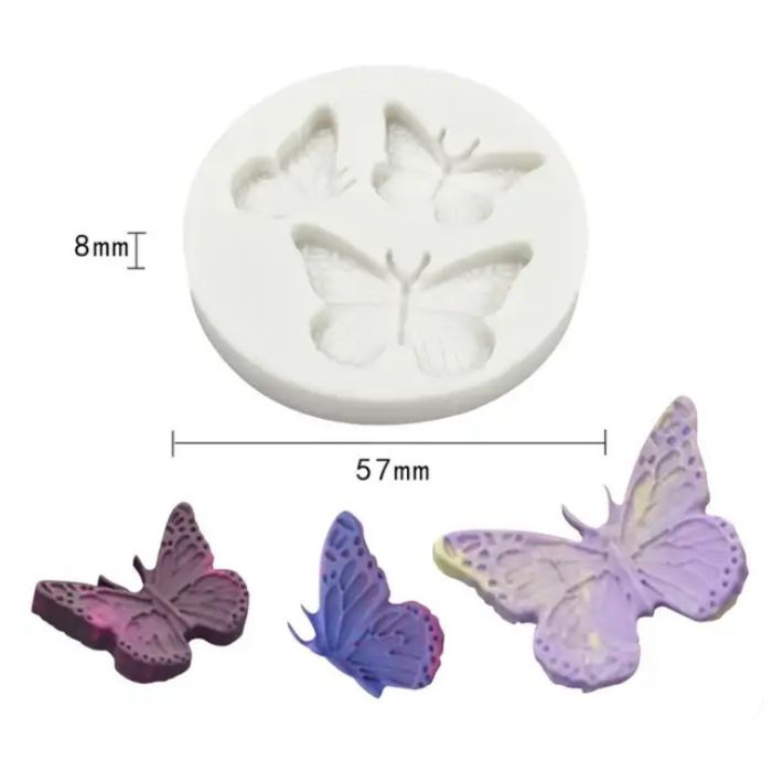 Butterfly Mould Set For Fondant Cakes Cookies Desserts