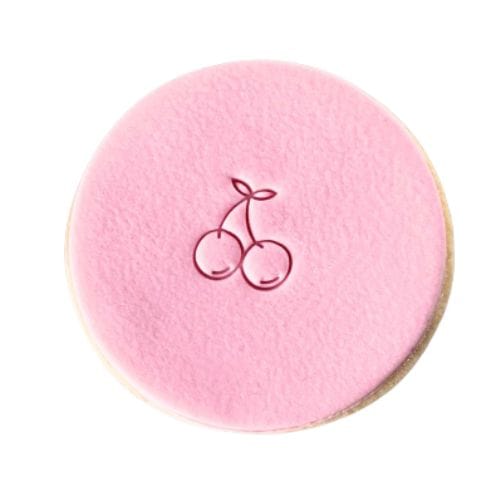 Cherry Fondant Cookie Mini Stamp