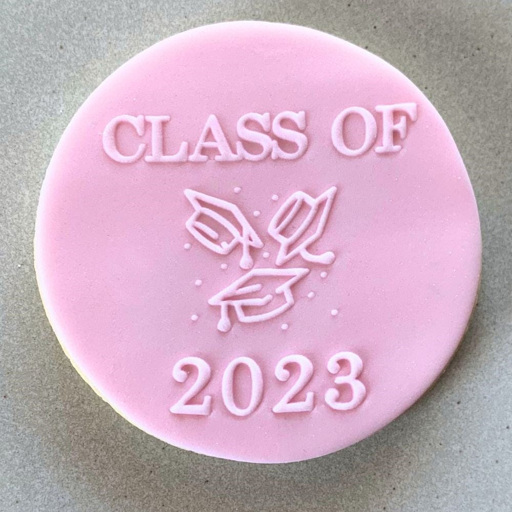 Class of 2024 Graduation Hats Cookie Stamp
