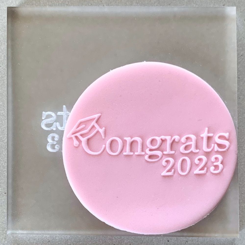 Congrats 2024 Graduation Cookie Stamp