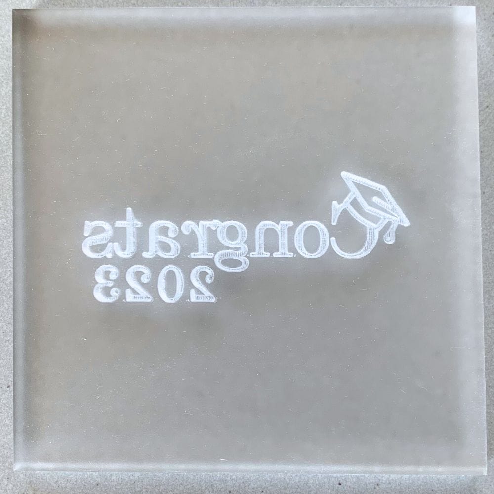 Congrats 2024 Graduation Cookie Stamp