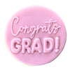 Load image into Gallery viewer, Congrats Grad Graduation Cookie Stamp Fondant Embosser School
