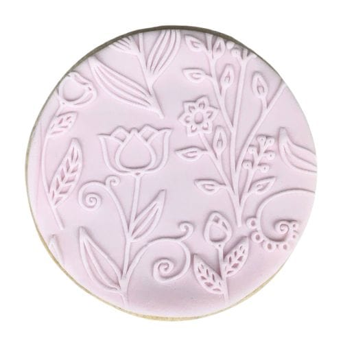Elegant Bloom Cookie Stamp