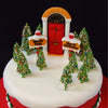 Elegant Door Silicone Mould Cake Fondant Decoration