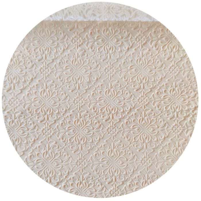 Acrylic Embossed Rolling Pin - Engraved Elegance Design | Perfect for Fondant Cookies