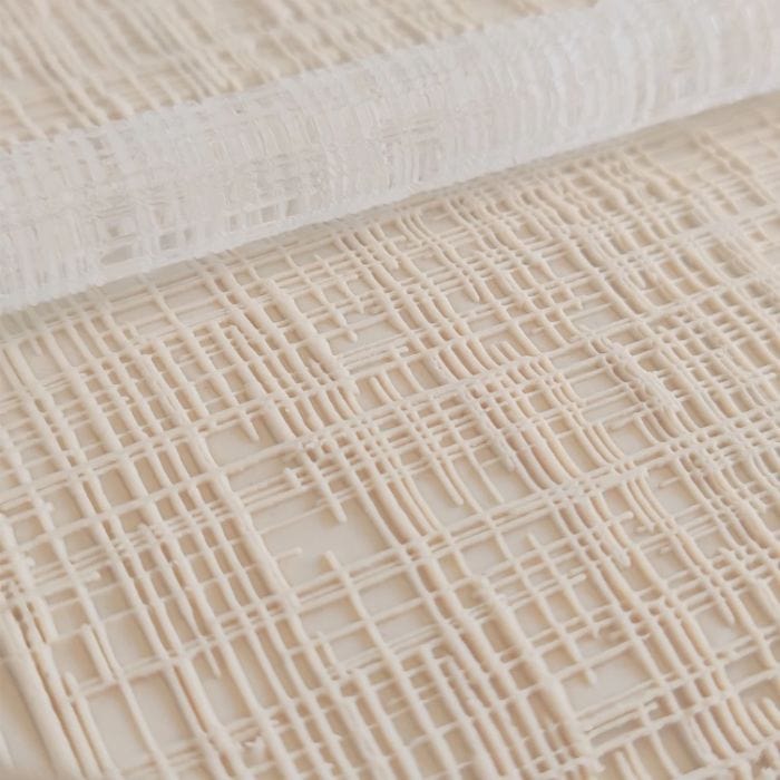 Close-up of Acrylic Embossed Rolling Pin with Etched Pattern Design | Ideal for Fondant Details