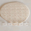 Close-up of Acrylic Embossed Rolling Pin with Feather Design | Ideal for Fondant Details