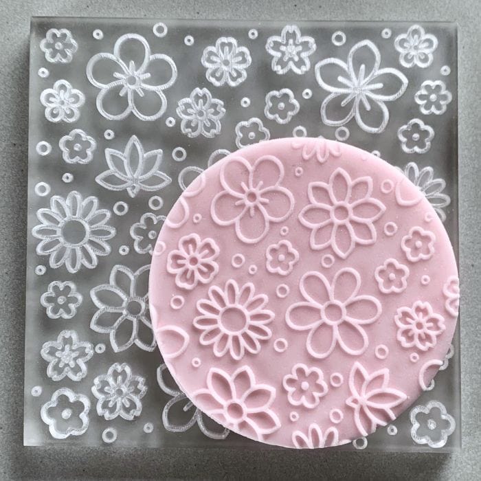 Flower Power Cookie Stamp