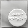 Load image into Gallery viewer, Happy Birthday Fun Cookie Stamp Fondant Embosser