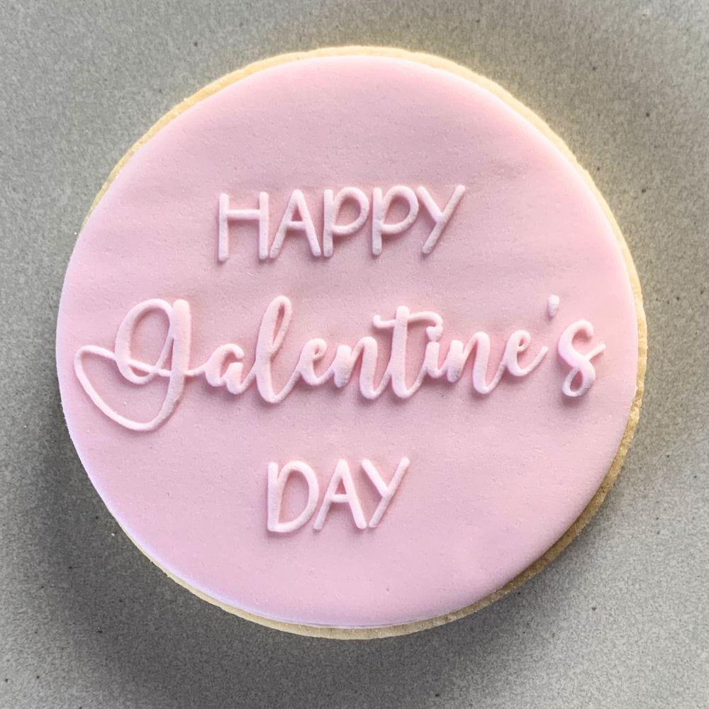 Happy Galentine's Day Valentine Cookie Stamp