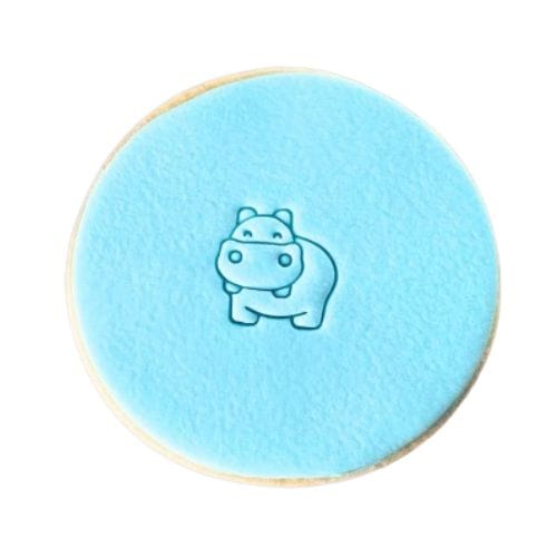 Mini Happy Hippo Cookie Stamp