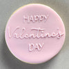 Happy Valentine's Day Cookie Stamp Fondant Embosser