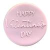 Happy Valentine's Day Cookie Stamp Fondant Embosser