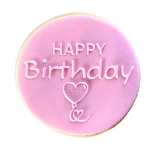 Birthday Balloon Cookie Stamp