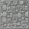 Cute Easter fondant decoration