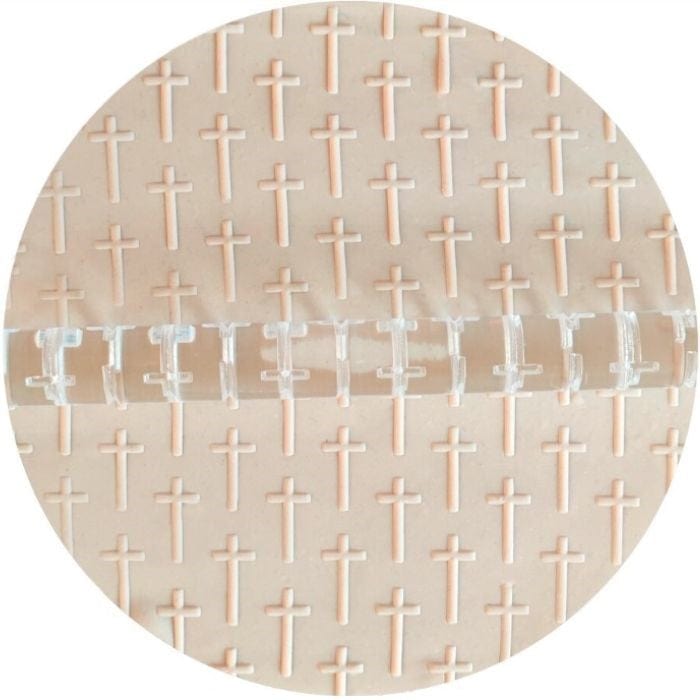 Acrylic Embossed Rolling Pin - Holy Cross Communion Church Design | Perfect for Fondant Cookies