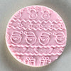 Jolly Santa Christmas Cookie Stamp