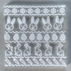 Joyful Bunny Easter Cookie Stamp Fondant Embosser Set