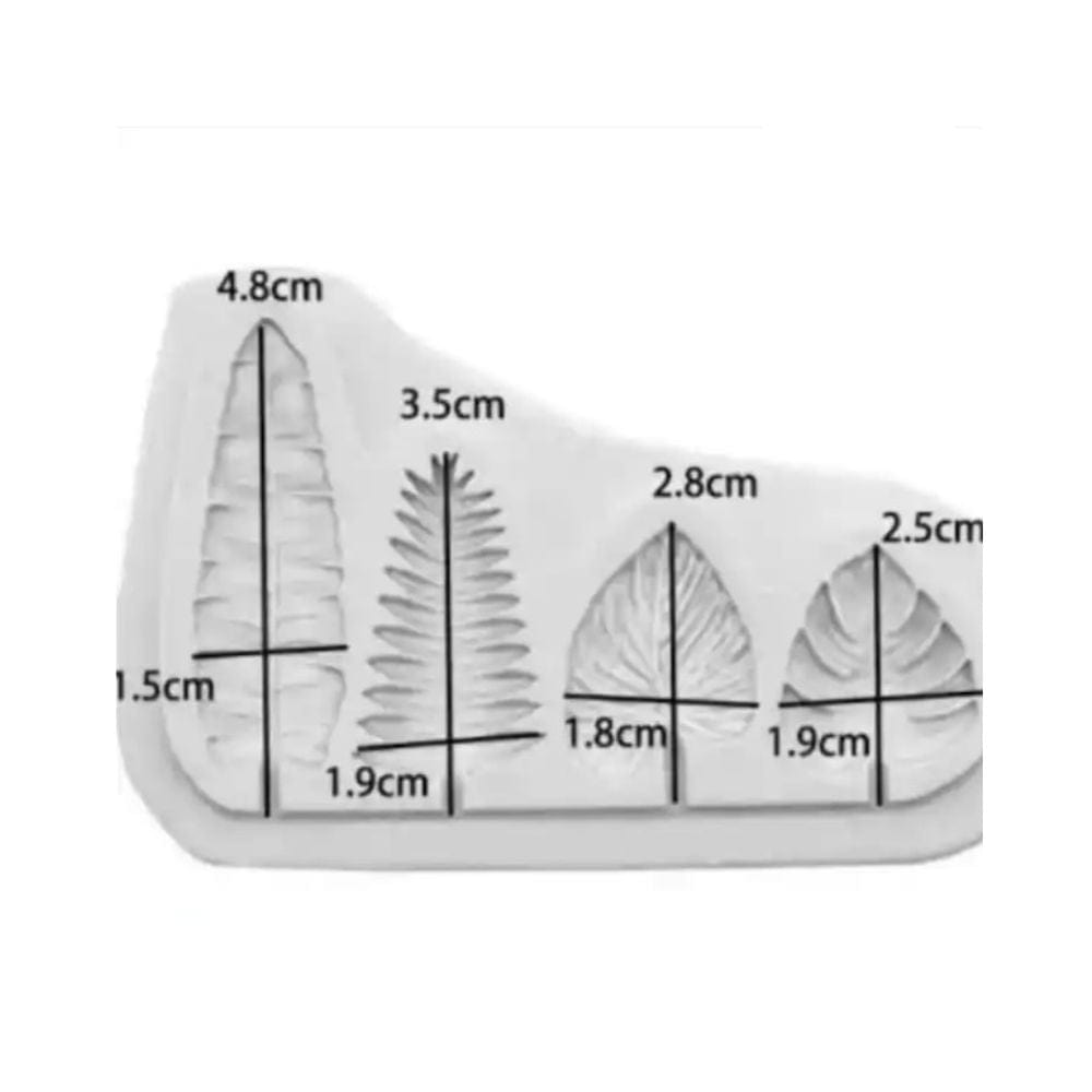 Leaf Set Silicone Fondant Baking Mould