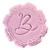  Leafy Wreath Flower Embossed Cookie - Cookie Stamp & Cutter Set