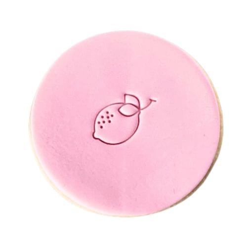 Lemon Fondant Cookie Mini Stamp