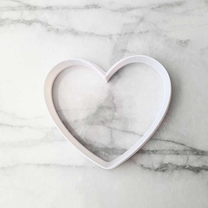 Love Heart Cookie Cutter 80mm x 73mm