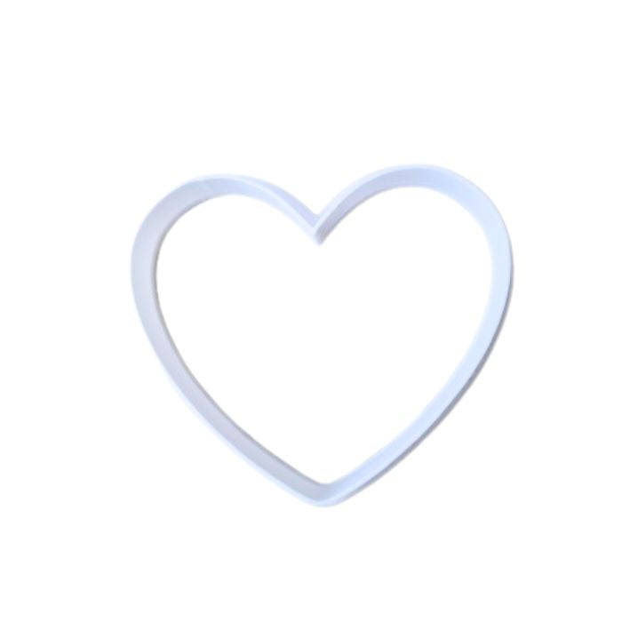 Love Heart Cookie Cutter 80mm x 73mm