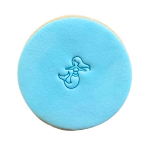 Mini Mermaid Cookie Stamp