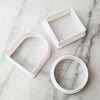 Adorable Mini Cookie Cutters in action (Arch, Circle, Square) - Australia Made