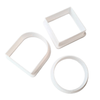 Adorable Mini Cookie Cutters (Arch, Circle, Square) for bite-sized treats - Australia Made