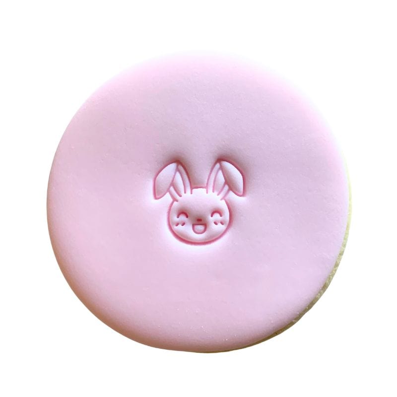 Mini Cute Bunny Stamp creating fun bunny design.