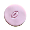 Mini Football Cookie Stamp creating cute football design