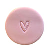Mini Thin Heart Stamp creating elegant heart design