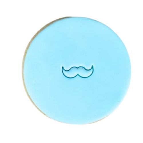 Mini Moustache Father's Day Movember Cookie Stamp
