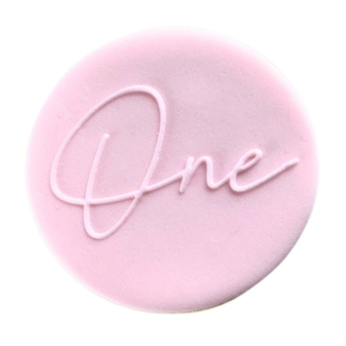 One 1st Birthday Cookie Stamp