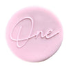 One 1st Birthday Cookie Stamp