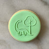 Personalised Dinosaur Birthday Set Acrylic Debosser Cookie Stamp Raised Fondant