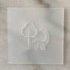 Personalised Dinosaur Birthday Set Acrylic Debosser Cookie Stamp Raised Fondant