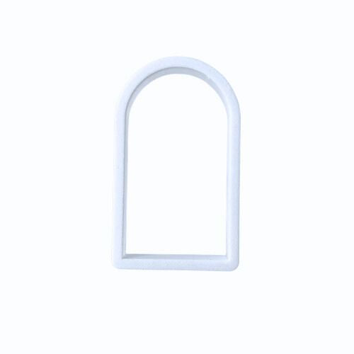 Arch Cookie Cutter 90mm x 50mm