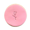 Rose Flower Fondant Cookie Mini Stamp