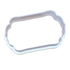 Fancy plaque cookie cutter perfect for personalised cookies