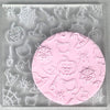 Spooky Halloween Cookie Stamp Fondant Embosser Background