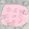 Spooky Halloween Fondant Cookie Mini Stamp Set