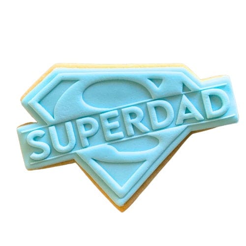 SuperDad Debosser & Cookie Cutter Father's Day