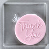 Thank You Cursive Cookie Stamp